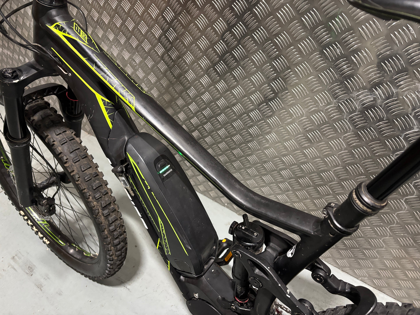 Merida E120 full suspension electric mountain bike