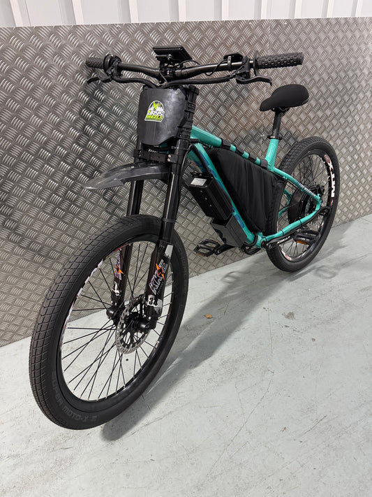 Kona fire mountain 3000w 72v e bike