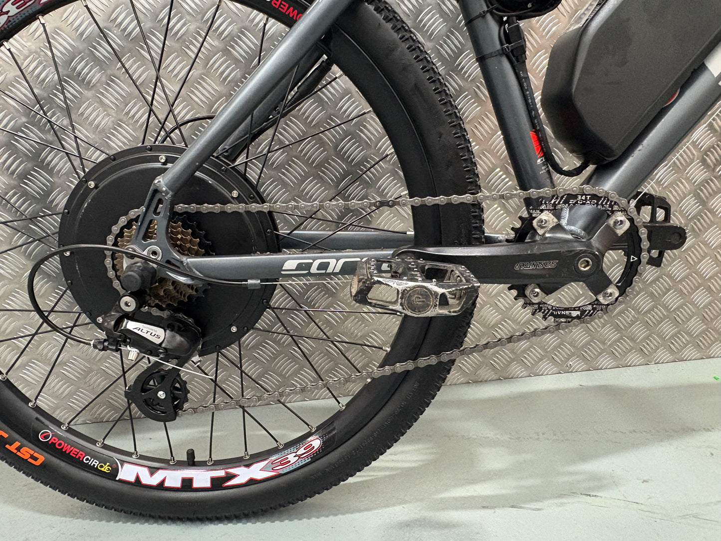 Carrera subway 1000w 48v electric e bike