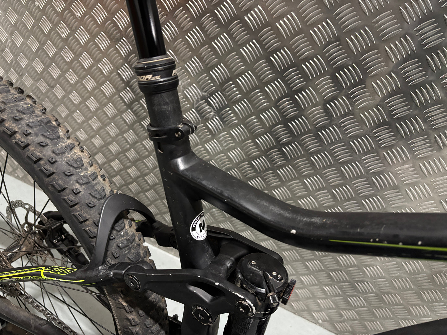 Merida E120 full suspension electric mountain bike
