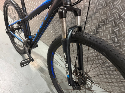 Carrera Sulcata Small Frame (16”) 29 inch wheels Mountain Bike Blue Black