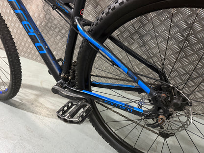 Carrera Sulcata Small Frame (16”) 29 inch wheels Mountain Bike Blue Black