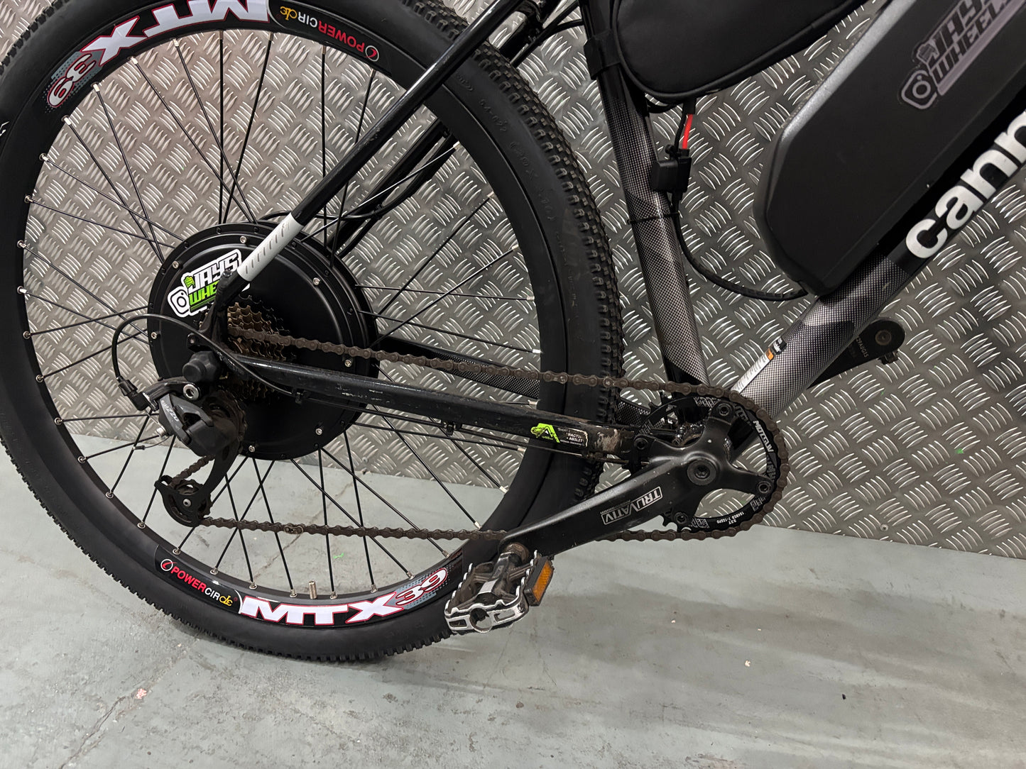 Cannondale trail 1000w 48v electric e bike