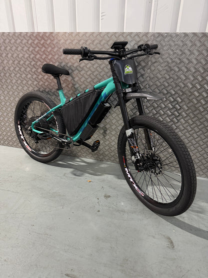 Kona fire mountain 3000w 72v e bike
