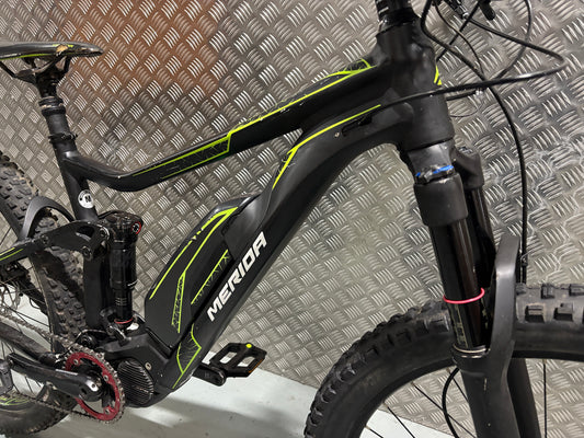 Merida E120 full suspension electric mountain bike