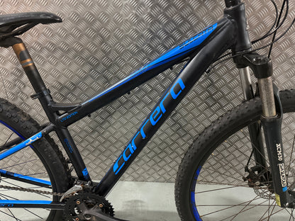 Carrera Sulcata Small Frame (16”) 29 inch wheels Mountain Bike Blue Black